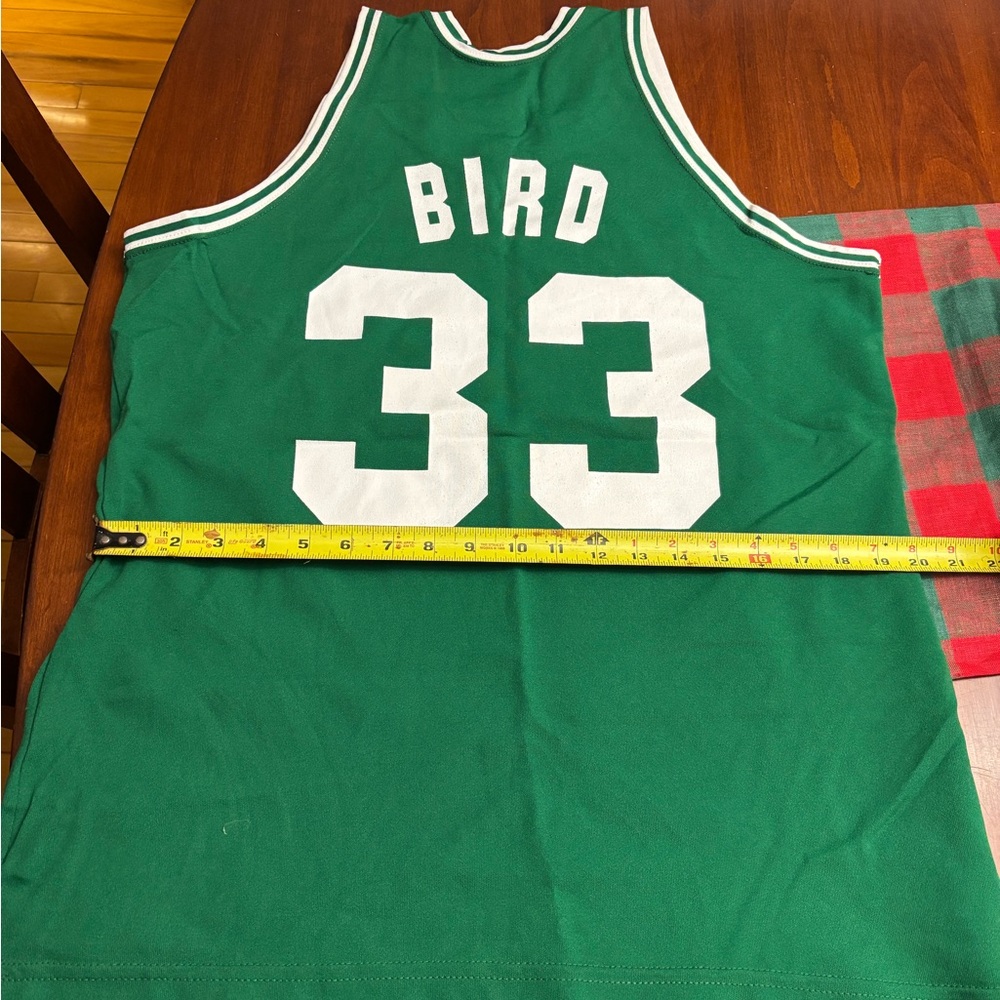 McGregor Sand-Knit Bird Celtics Green Jersey with White Trim - Picture 3 of 7
